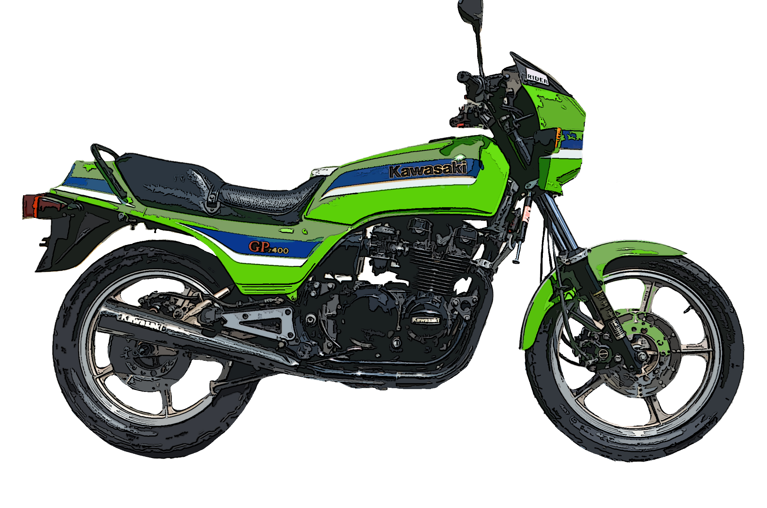 感謝価格感謝価格カワサキ Kawasaki Z400GP フロントビキニカウル