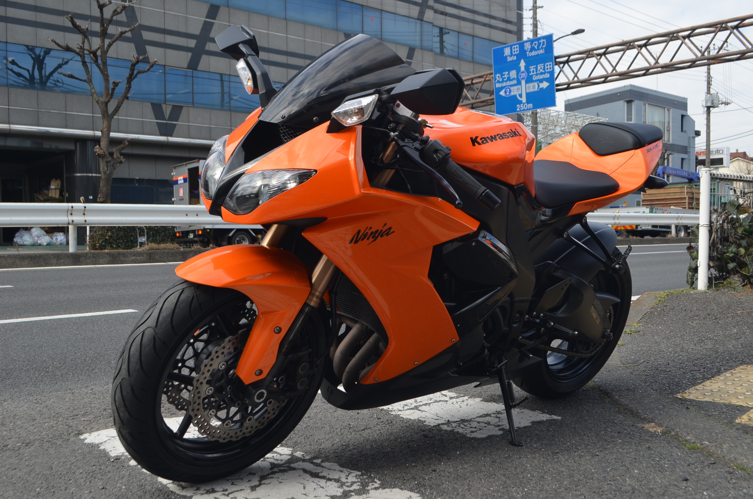 カワサキ ZX-10R(オレンジ）H21年式 (1) | バイク買取金額掲載中の 