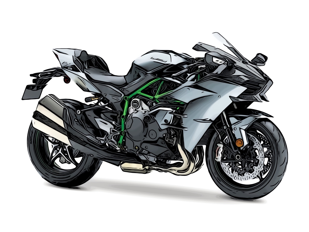 Ninja H2 Carbon（カーボン）KAWASAKI