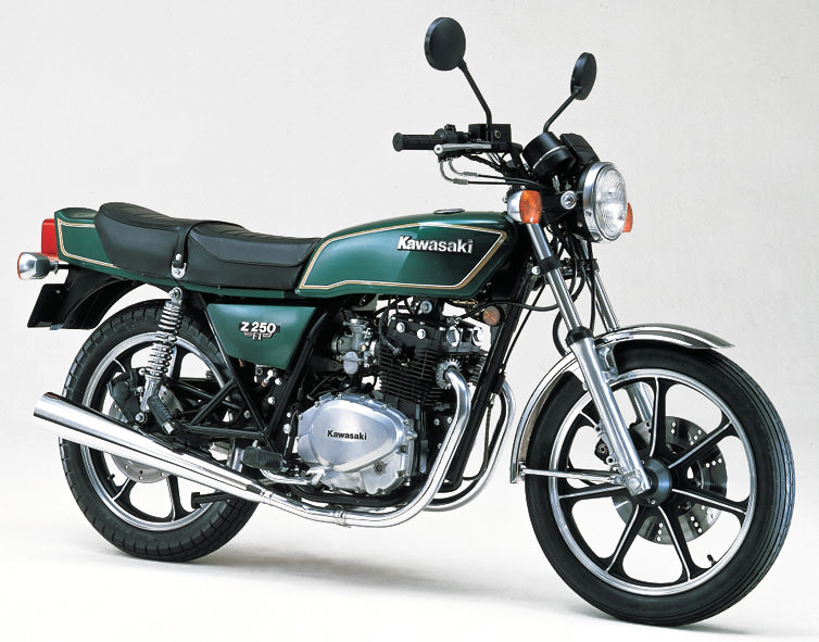 カワサキ Z250FT画像