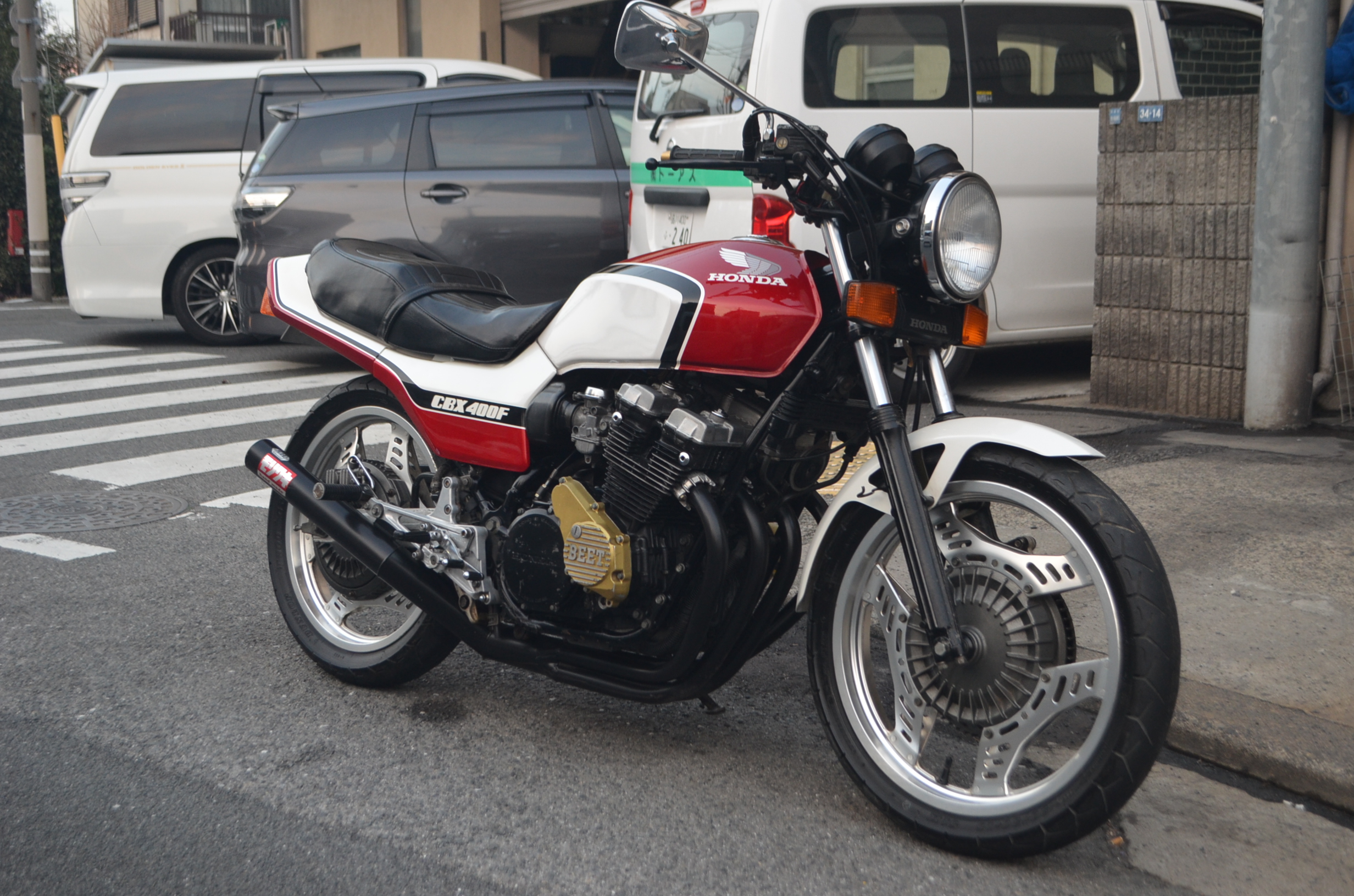 CBX 2型電装プレート　CBX cbx400f